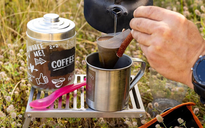 FENNEK Klapprost | sehr kompakt | zum Grillen über Hobos, Campingkocher, Feuerstellen uvm | aus hitz