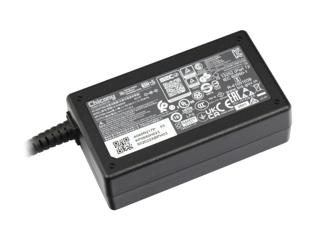 Acer Aspire V3-372 Original Netzteil 65 Watt Flache Bauform