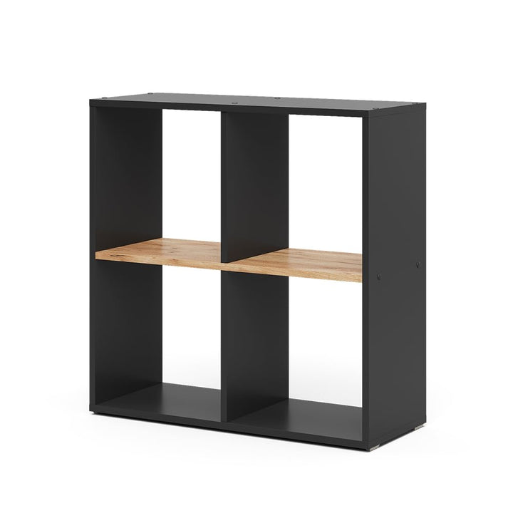 Vicco Raumteiler Tetra, Anthrazit/Goldkraft Eiche, 72.6 x 72 cm Anthrazit/Goldkraft Eiche 72x72,6x29