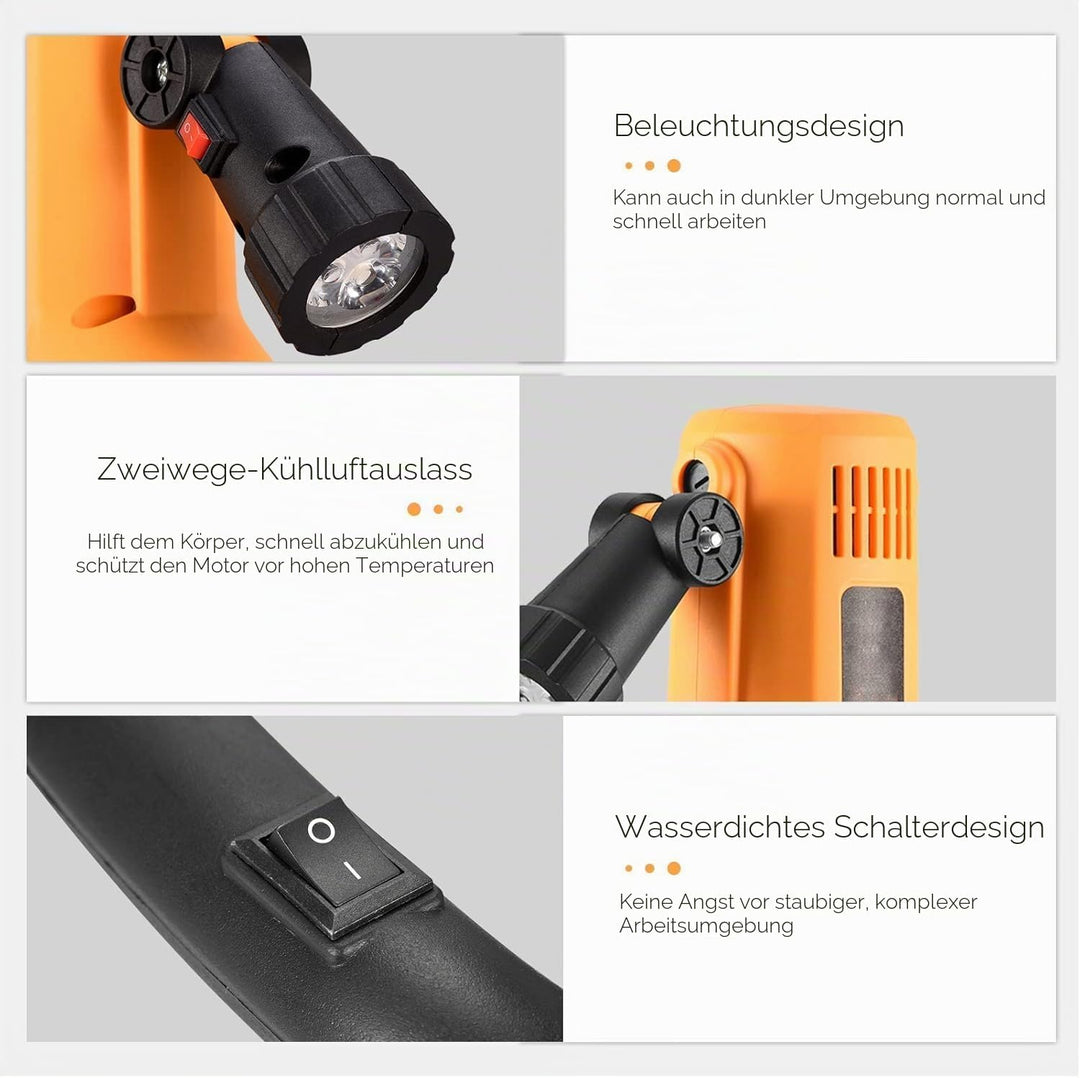 Maschine zum Glätten der Wand der Betonbetonkelle und vier elektrische Bodenklingen Wandschleifer