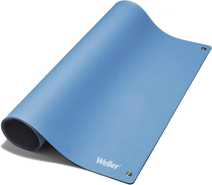 Weller T0051403499 Antistatic ESD Premium Table Soldering Mat, Blue Soldering Mat, Blue Soldering Ma