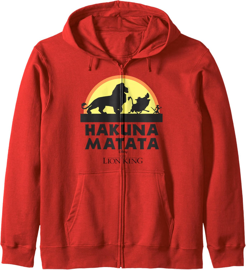 Disney The Lion King Classic Logo Silhouette Kapuzenjacke