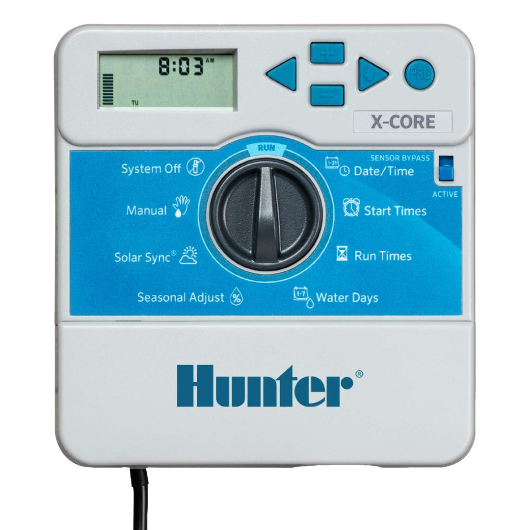 Hunter Sprinkler XC600i X-Core 6-Station Indoor Controller Timer 6 Zone