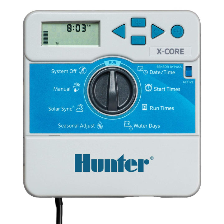 Hunter Sprinkler XC600i X-Core 6-Station Indoor Controller Timer 6 Zone