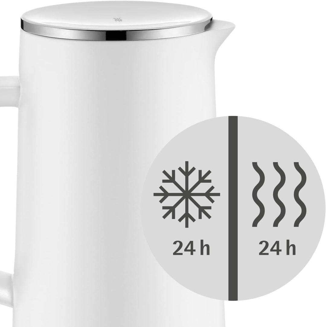 WMF Impulse Thermoskanne 1l & Touch Messerset 2-teilig, Küchenmesser mit Schutzhülle, Spezialklingen
