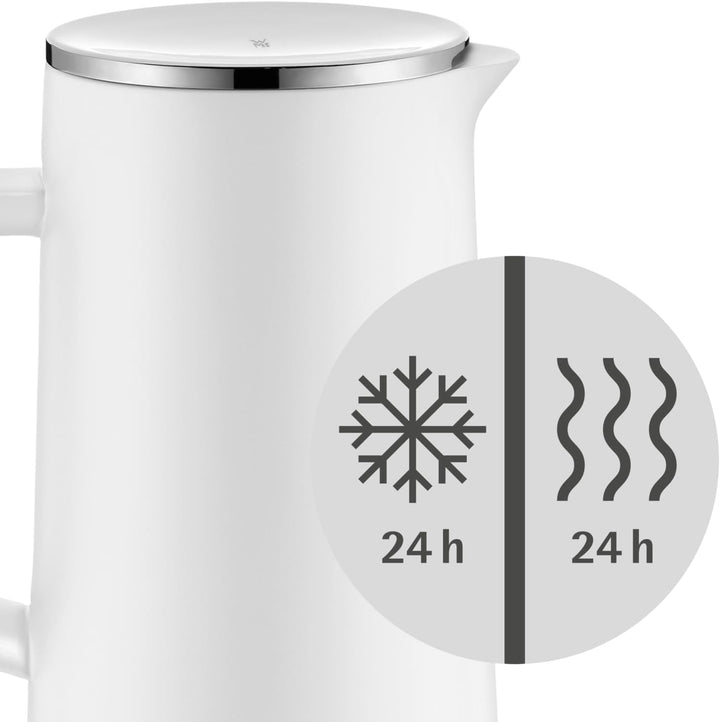 WMF Impulse Thermoskanne 1l & Touch Messerset 2-teilig, Küchenmesser mit Schutzhülle, Spezialklingen