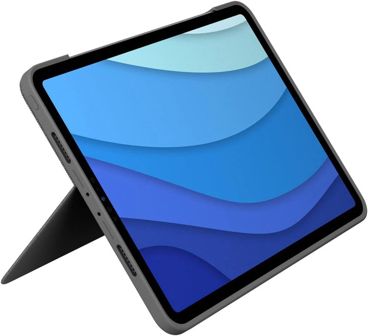 Logitech Combo Touch Tastatur-Case für iPad Pro 12,9 Zoll (5. und 6. Generation 2021, 2022) Abnehmba