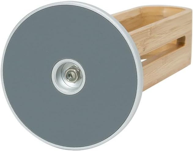 LogiLink AA0194 - Kopfhörerständer aus Bambusholz, Aluminiumbasis, bis 5 kg, Over-/On-Ears, Farbe: H