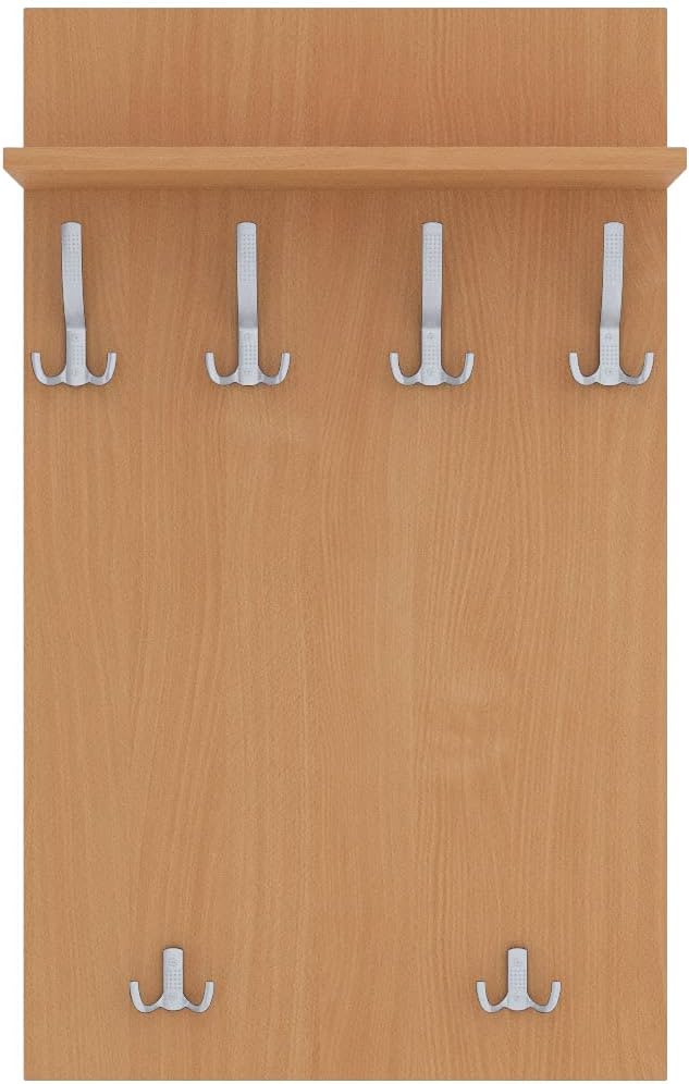 AKKE 90x60 | MAXI Garderobenpaneel Wandgarderobe Garderobe Wandpaneel Kleiderstange ALUMINIUM | BAYE