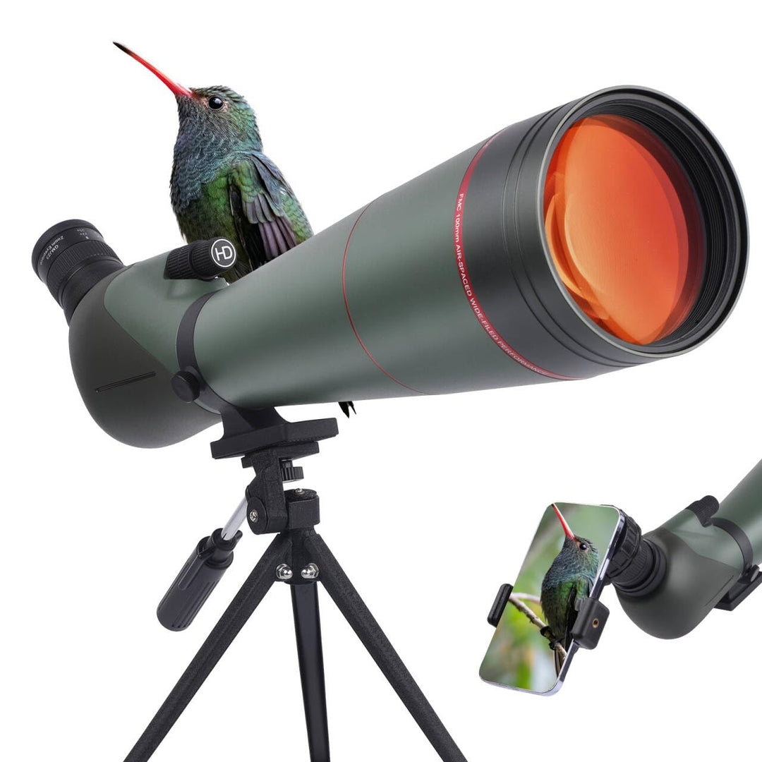 Spektive für Zielschiessen, Jagd, Vogelbeobachtung, Wildtierbeobachtung. Low Light Vision Spektiv mi