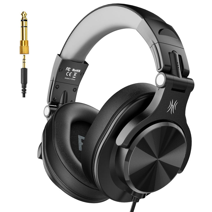OneOdio A71D Over-Ear Kopfhörer, Studio Monitor Kopfhörer mit Kabel, Hi-Res Audio, faltbares Design
