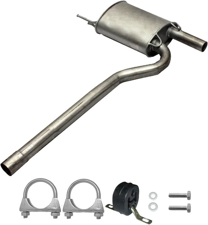 Ferroz Export Ersatz für Auspuff Mittelschalldämpfer Audi A4 & Audi A4 Avant 1.6 & 1.9 TDI inkl. Anb