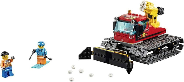 LEGO 60222 City Pistenraupe, Bauspielzeug mit 2 Minifiguren, Winter-Sets für Kinder
