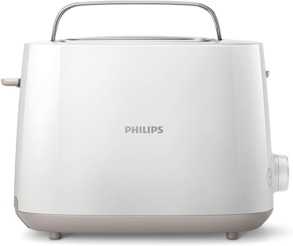 Philips Toaster – 2 Toastschlitze, 8 Stufen, Brötchenaufsatz, Auftaufunktion, Liftfunktion, Abschalt
