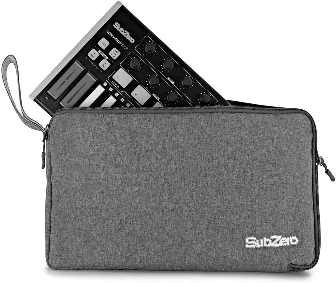 SubZero 25-Tasten-MIDI-Keyboard und Controller-Tasche