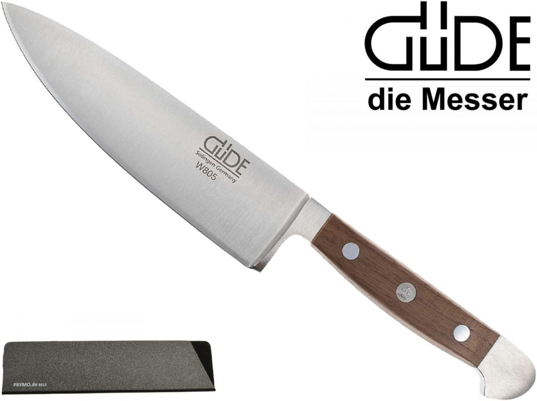 Güde Alpha Walnuss Kochmesser W805/16 16cm Universalmesser Allzweckmesser geschmiedet rostfrei Solin