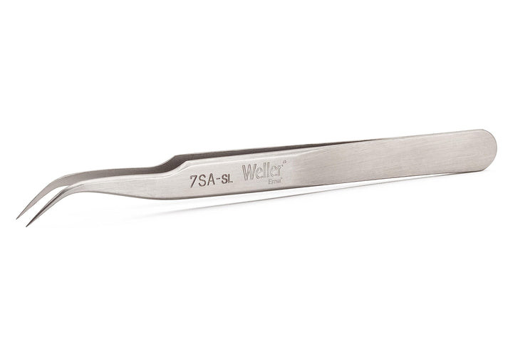 Weller Erem 7SASL Präzisionspinzette Gebogen, Ausgespart, Mit Feinen Spitzen