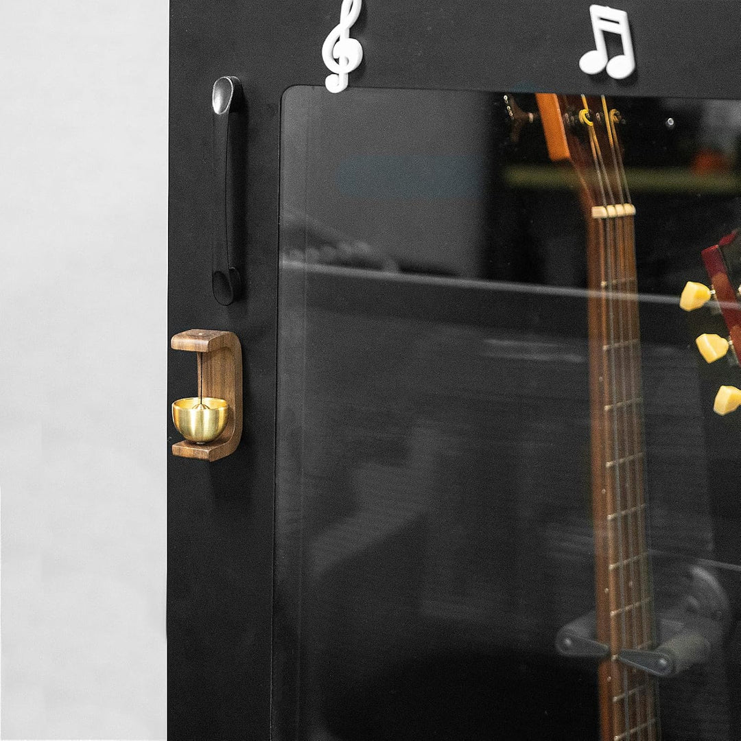 Goldene dekorative Shopkeepers Glocke für Türöffnung – magnetische Holz-Türklingel mit Messingglocke