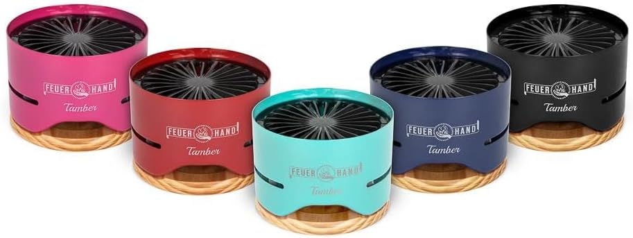 Feuerhand Tischgrill Tamber in 5 Farben (Lichtgrün)