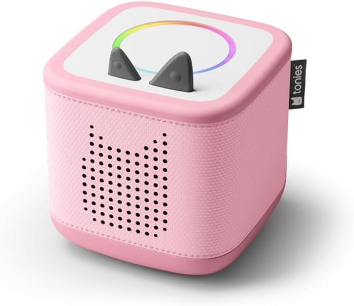 tonies Toniebox 2 Bundle Incl. 2 Eiskönigin, Frozen, ELSA + Anna, Pink, Audioplayer für Hörbücher, L
