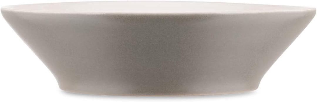 Alessi 4 Stück Suppenteller grau Tonale, Grau