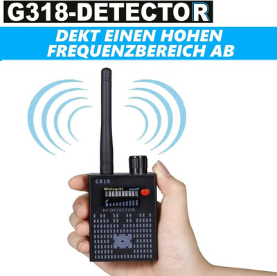 G318-DETECOR Super-Detektor G318 Tracker GPS Wanzen Detektor GPS-Tracker (Wanzenfinder Funk Handy Sm