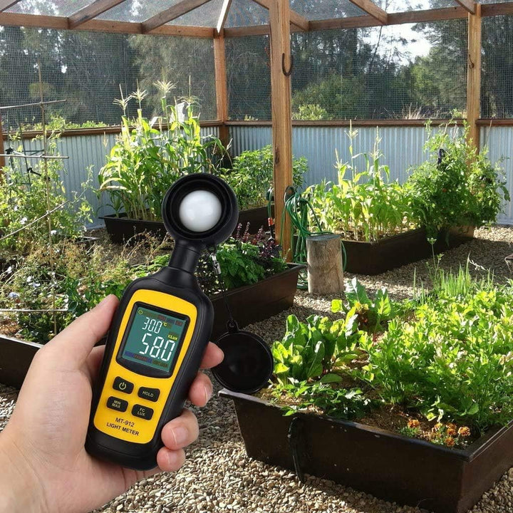 Digital Luxmeter Tragbare Photometer Belichtungsmesser Beleuchtungsstärke Lichtmesser mit Bereich bi