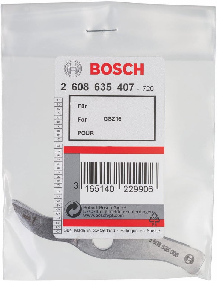 Bosch Professional 2608635407 GSZ Schneidmesser gerade bis 1,0 mm