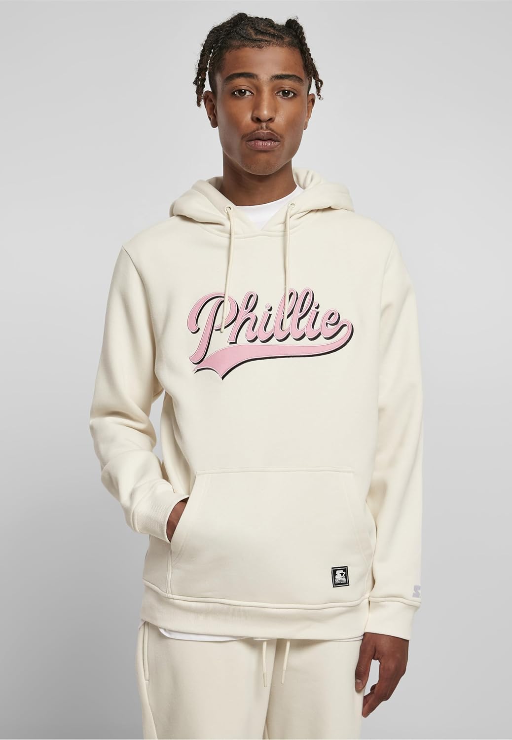 STARTER BLACK LABEL Herren Starter Phillie Hoody S Palewhite, S Palewhite