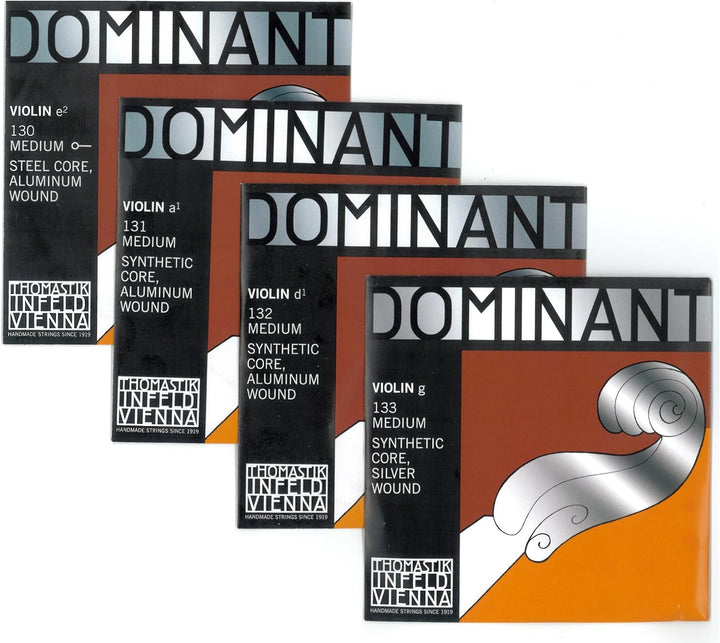 Thomastik Dominant 135 MEDIUM - 4/4 Violin Saitensatz [original Infeld Viena Handmade Strings]
