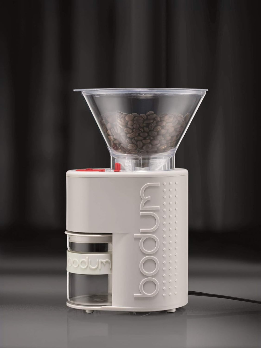 Bodum 10903-913EURO-3 BISTRO Kaffeemühle, Edelstahl, weiss, Weiss