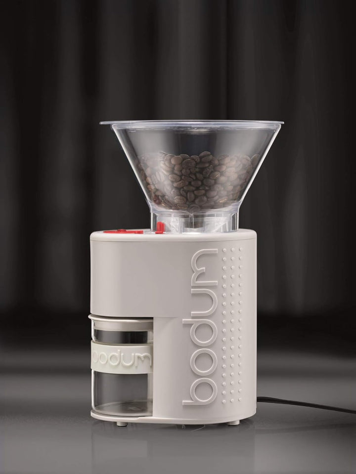 Bodum 10903-913EURO-3 BISTRO Kaffeemühle, Edelstahl, weiss, Weiss