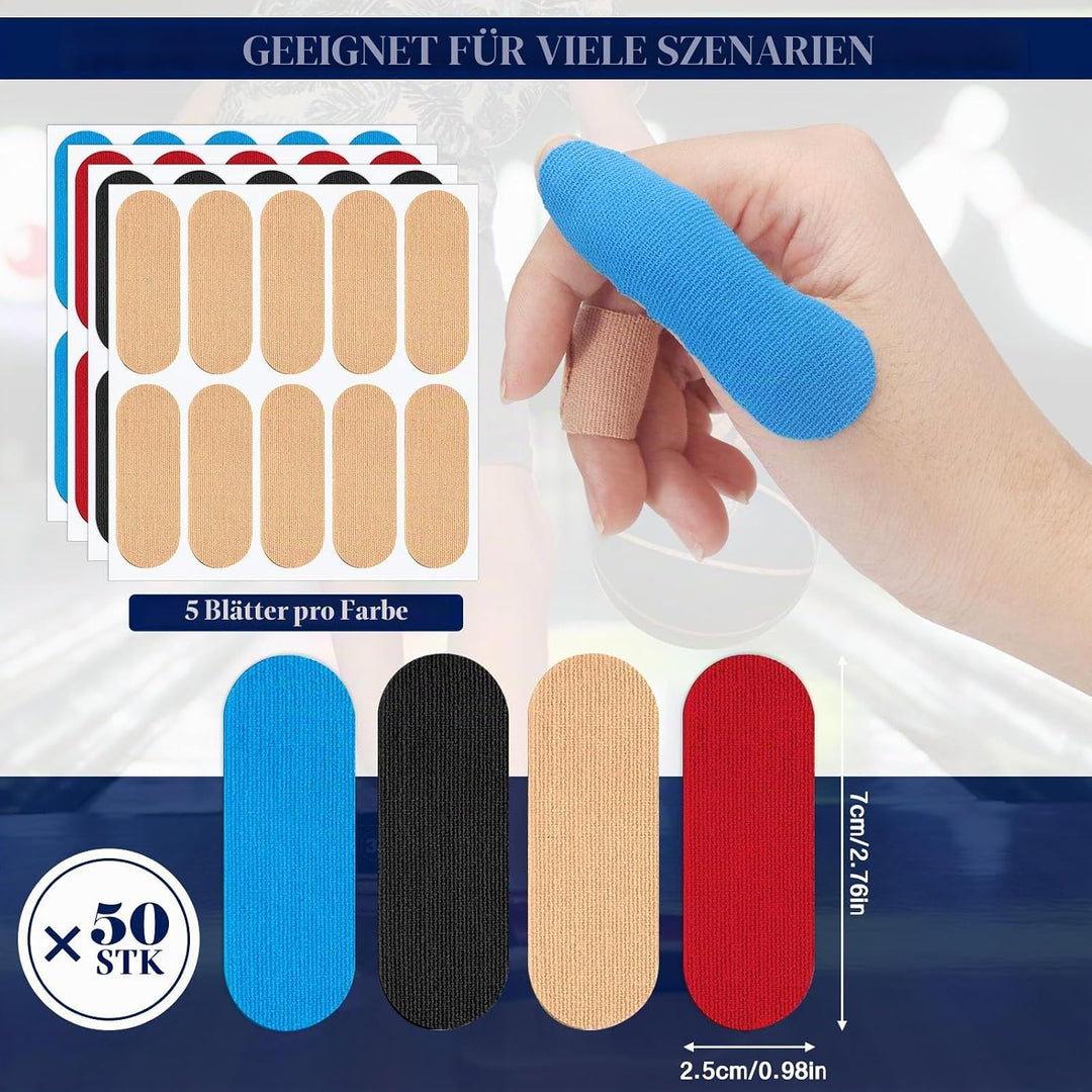 Haohai Bowling-Daumenband, vorgeschnitten, elastisches Bowlingband, Bowling-Schutzband, Bowlingball-