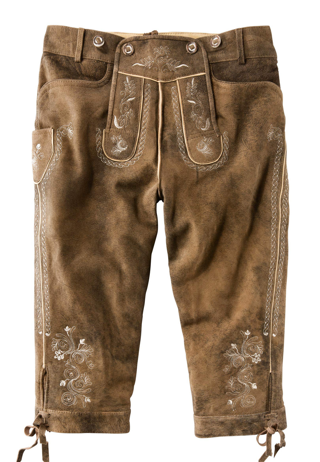 Stockerpoint Herren Lederhose 44 Braun (Bison), 44 Braun (Bison)