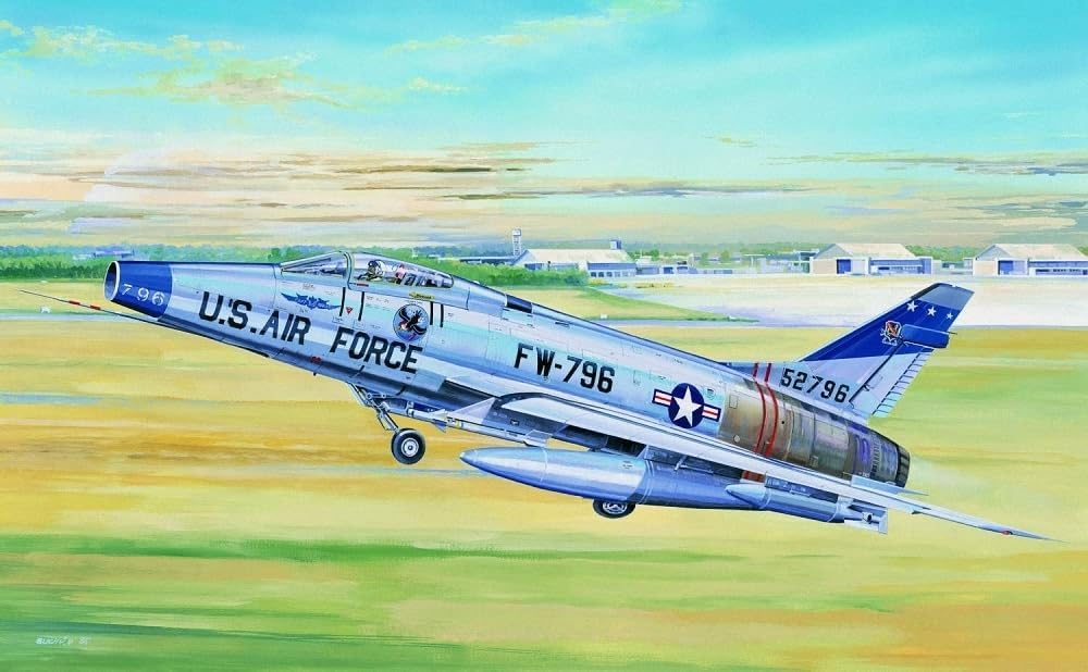 Trumpeter 02232 Modellbausatz North American F-100D Super Sabre