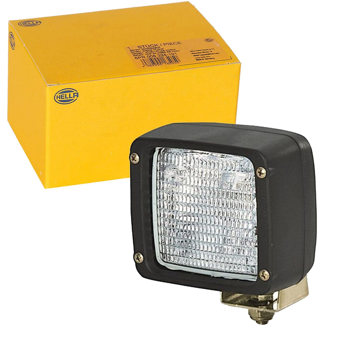 HELLA - Halogen-Arbeitsscheinwerfer - Ultra Beam - 12V - Anbau/geschraubt - stehend/schwenkbarer Mon