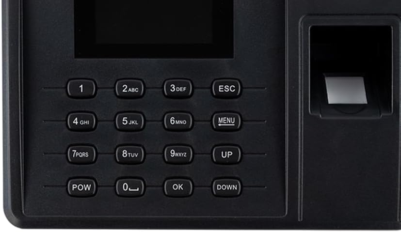 TimeClock-200NWEPI Zeiterfassung, WiFi, Web, P2P, bis zu 1000 Mitarbeiter, Fingerabdruckprüfung, RFI