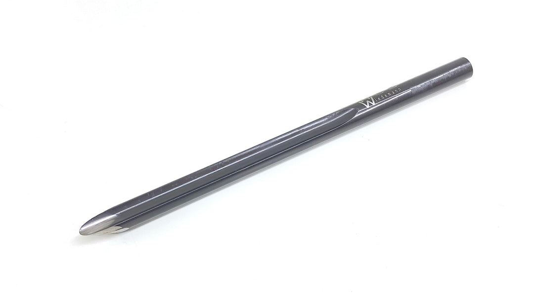 Wiedemann HSS Ø 13mm Doppelschliff Spindelformröhre ohne Heft (Griff) für Drechsler drechseln, Woodt