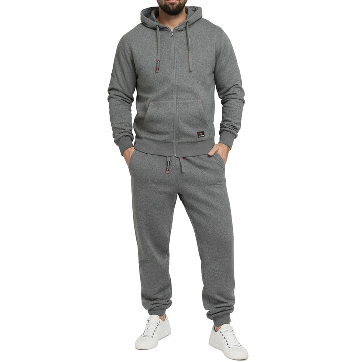 Höhenhorn Cozalp Herren Jogging Anzug Trainingsanzug Hausanzug XXL Dunkelgrau, XXL Dunkelgrau