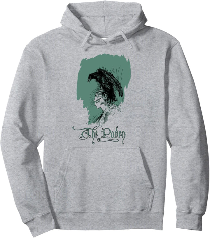 Vintage Edgar Allen Poe Rabenhemd Art-Allan Poe Nevermore Pullover Hoodie
