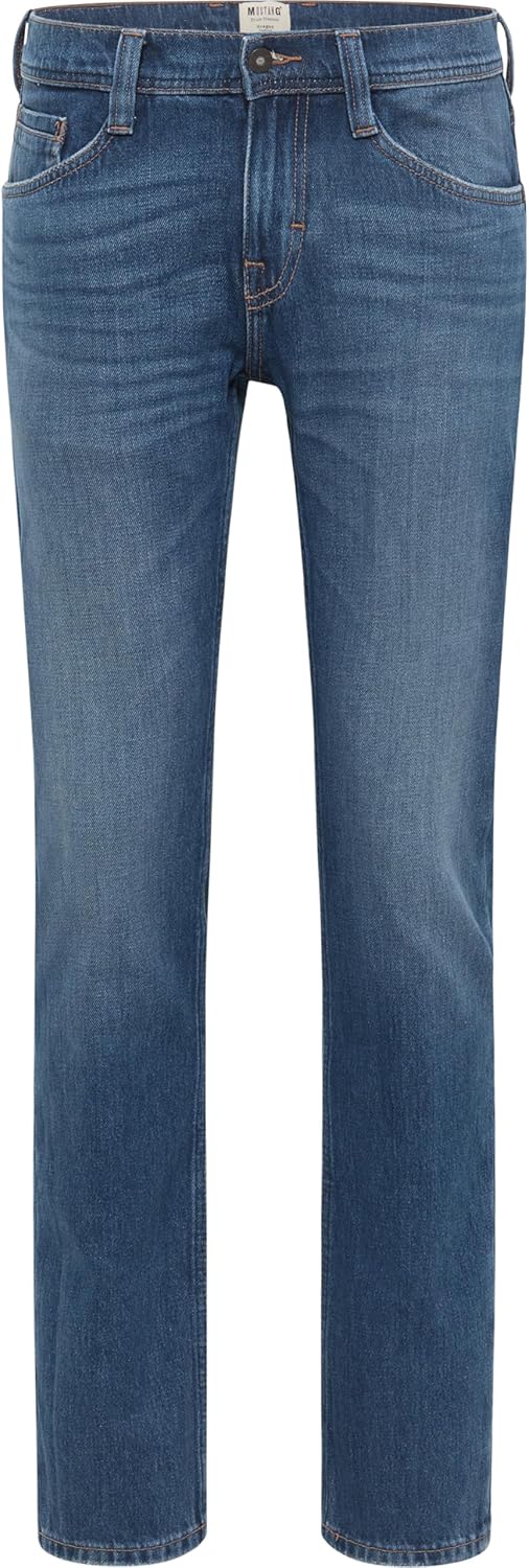 MUSTANG Herren Oregon Tapered Jeans 38W / 34L Mittelblau 5000-683, 38W / 34L Mittelblau 5000-683