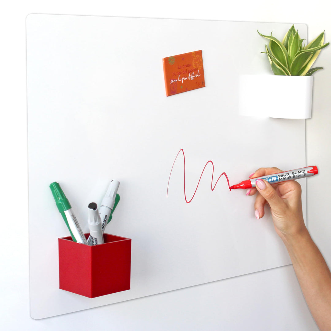 KalaMitica - Magnetische Wandtafel, Büro-Pinnwand für Magnete - Beschreibbar und trocken abwischbar