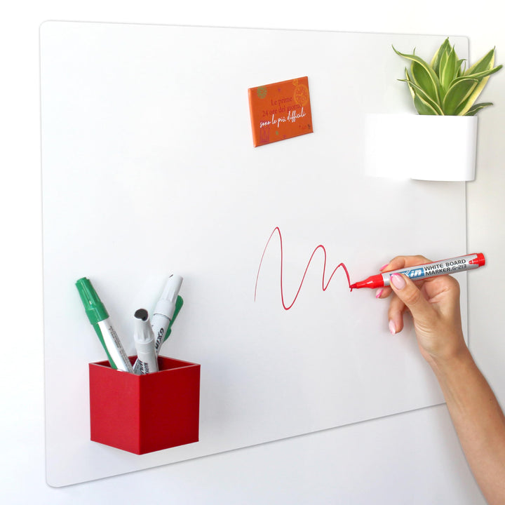 KalaMitica - Magnetische Wandtafel, Büro-Pinnwand für Magnete - Beschreibbar und trocken abwischbar