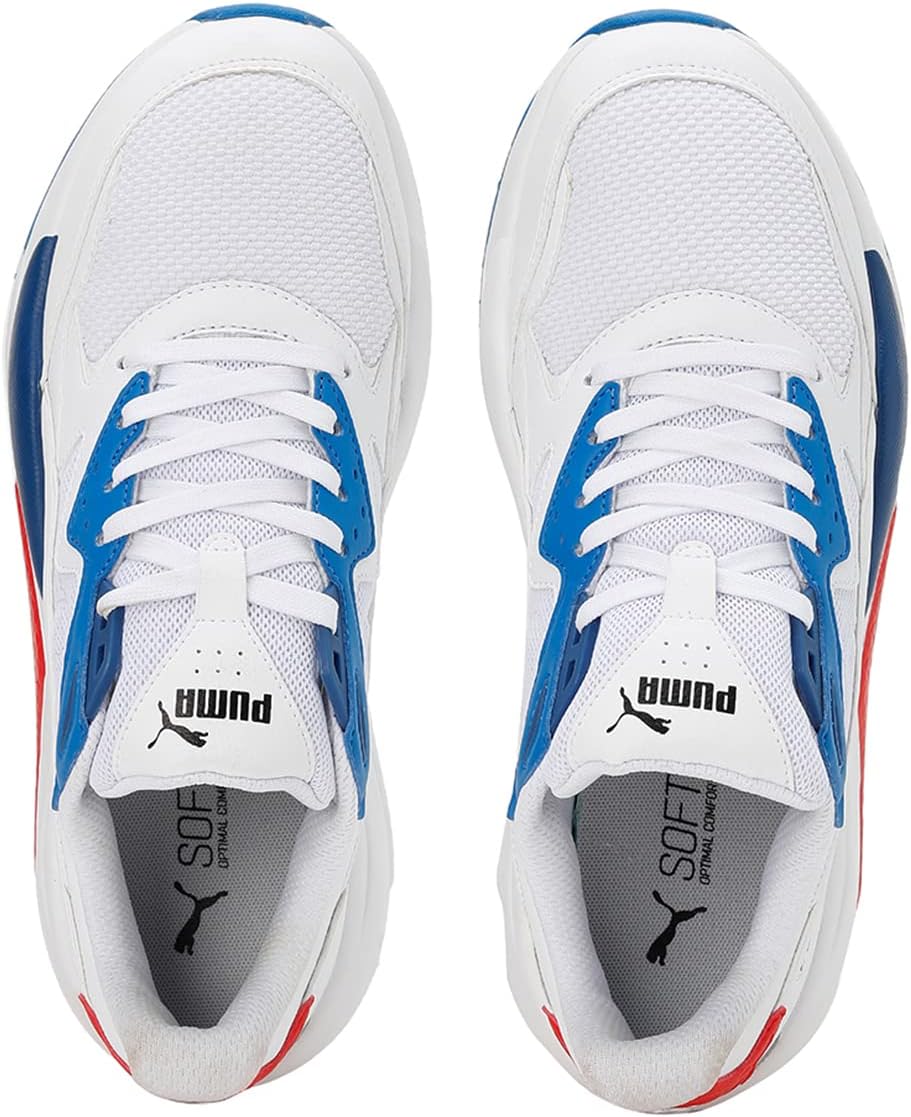 PUMA Herren BMW MMS X-ray Speed Sneaker 40.5 EU Puma White Pro Blue Pop Red, 40.5 EU Puma White Pro