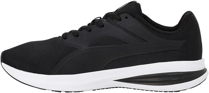 PUMA Unisex Transport Laufschuh 45 EU Puma Black High Risk Red, 45 EU Puma Black High Risk Red