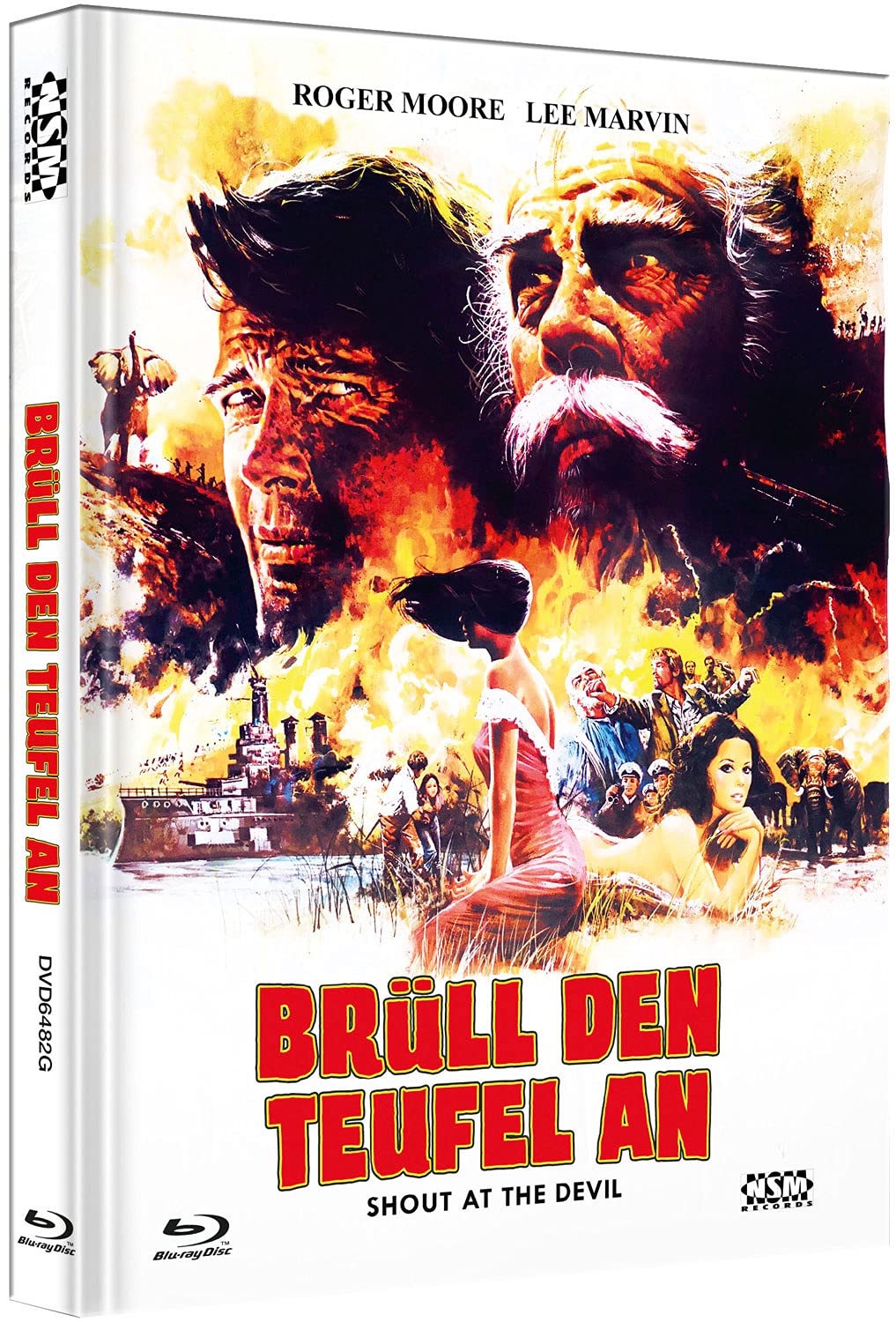 Brüll den Teufel an - Zwei wie Hund und Katz - Shout at the Devil [Blu-Ray+DVD] - uncut - limitierte