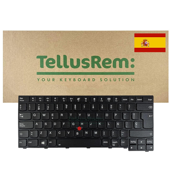 TellusRem ersatztastatur Spanisch Hintergrundbeleuchtung für Lenovo Thinkpad T470s Backlit Spanisch,