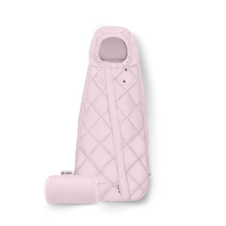 CYBEX Gold Fusssack Snøgga Mini 2, Für Babyschalen, Ab Geburt bis ca. 24 Monate, TOG 4, Powdery Pink