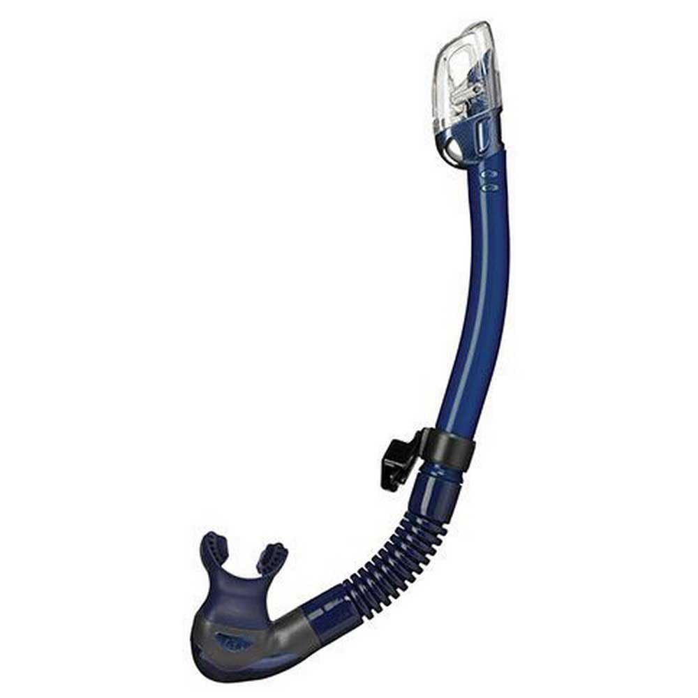 Trocken schnorchel Tusa Hyper Dry Elite 2 - tauchen erwachsene Indigo, Indigo