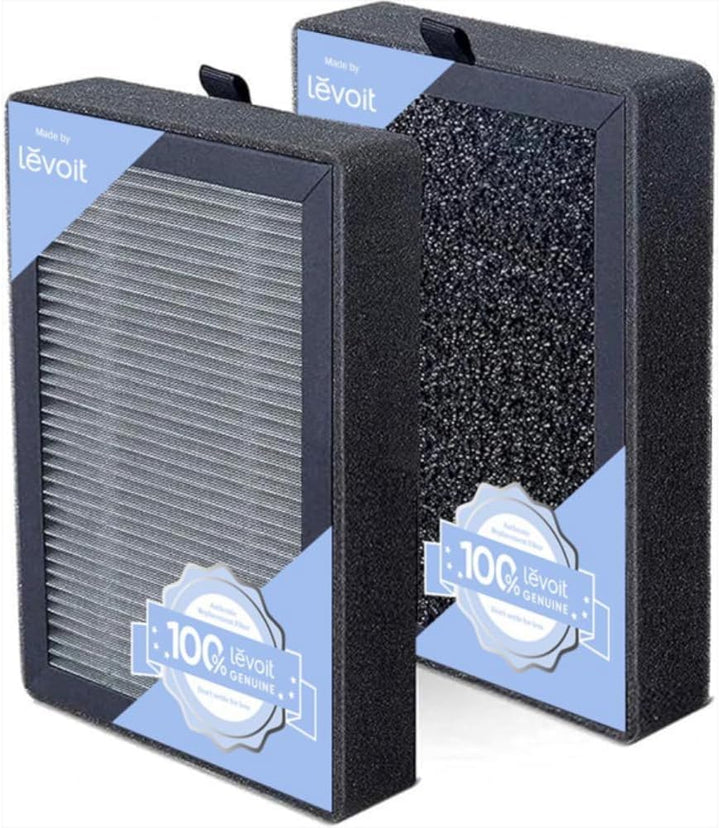 Levoit Luftreiniger Ersatz LV-H128-RF 3-in-1 Pre, True HEPA, Aktivkohle, 3-stufiges Filtersystem, LV